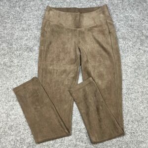 Copper Key Faux Suede Stretch Leggings Brown Size‎ Medium